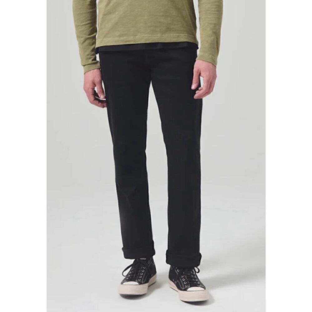 Citizen Of Humanity men's SID Straight Jeans 30x29 Black